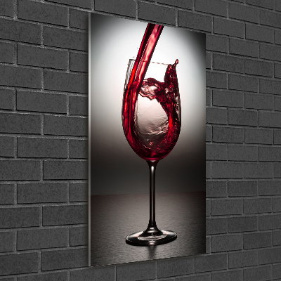 Print on acrylic glass Red wine