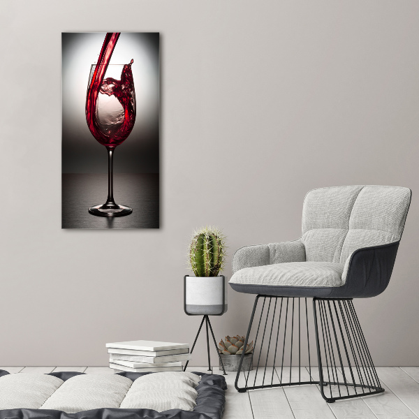 Print on acrylic glass Red wine