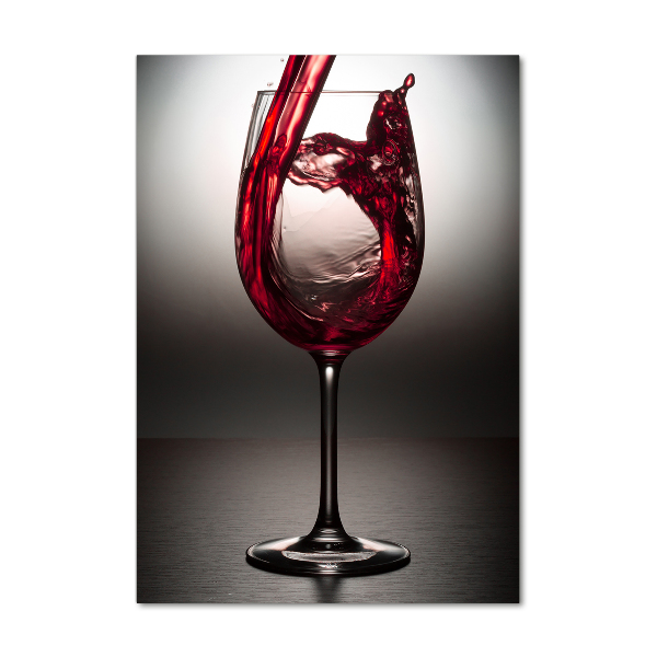 Print on acrylic glass Red wine