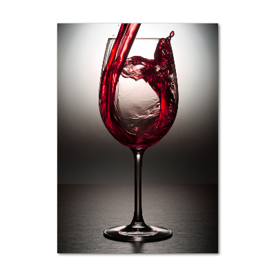 Print on acrylic glass Red wine