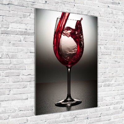 Print on acrylic glass Red wine