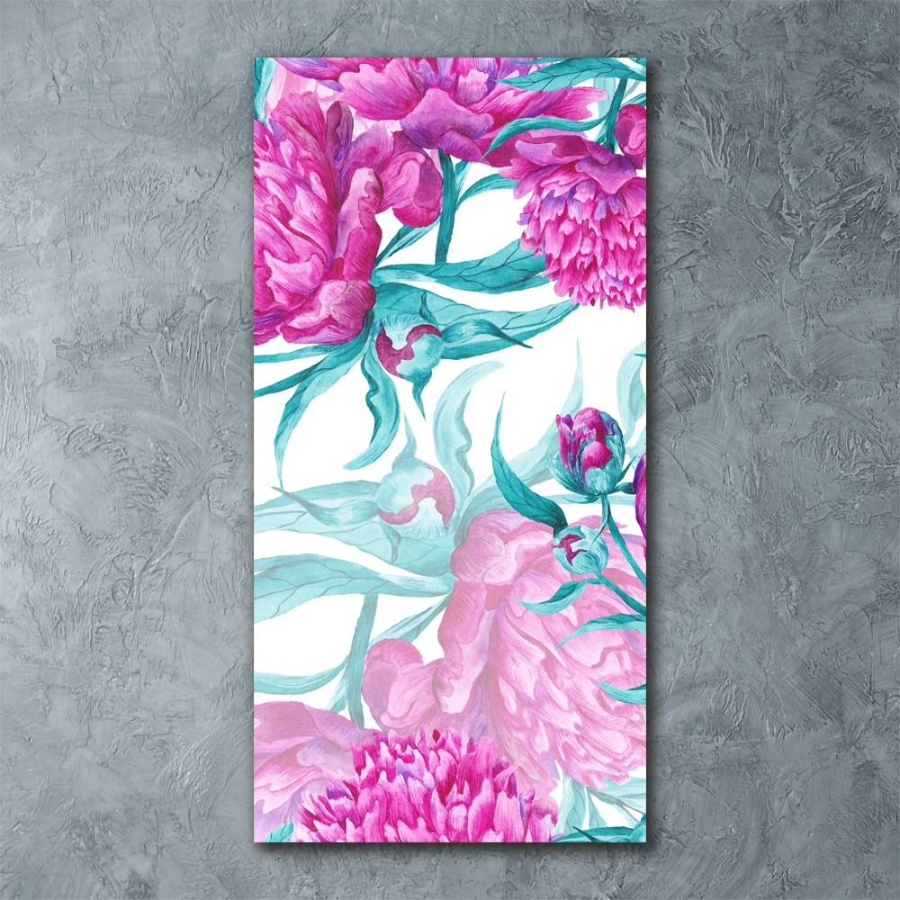 Acrylic print Peonies