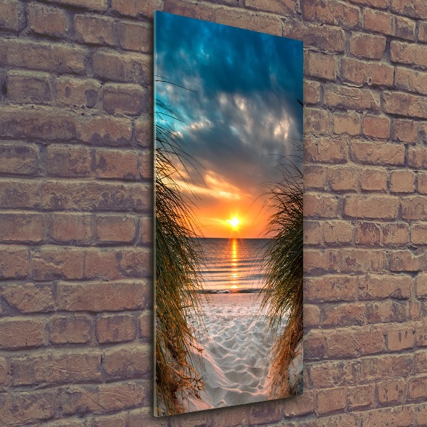 Print on acrylic glass Sunset sea