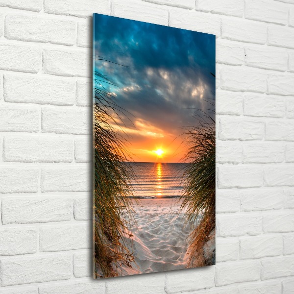 Print on acrylic glass Sunset sea