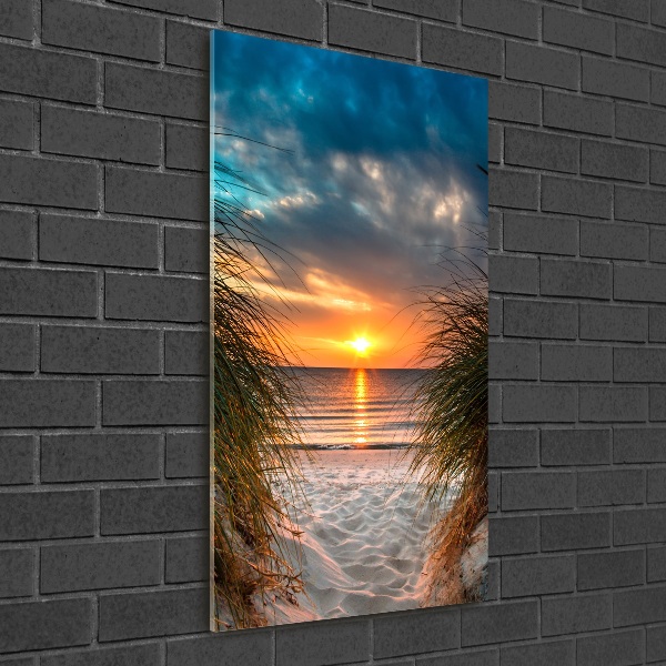 Print on acrylic glass Sunset sea