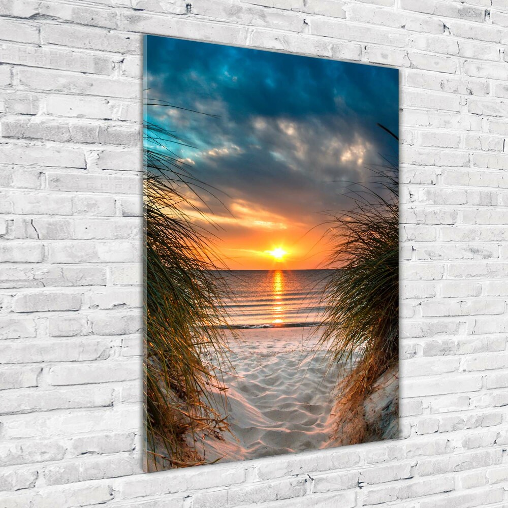 Print on acrylic glass Sunset sea