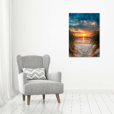 Print on acrylic glass Sunset sea