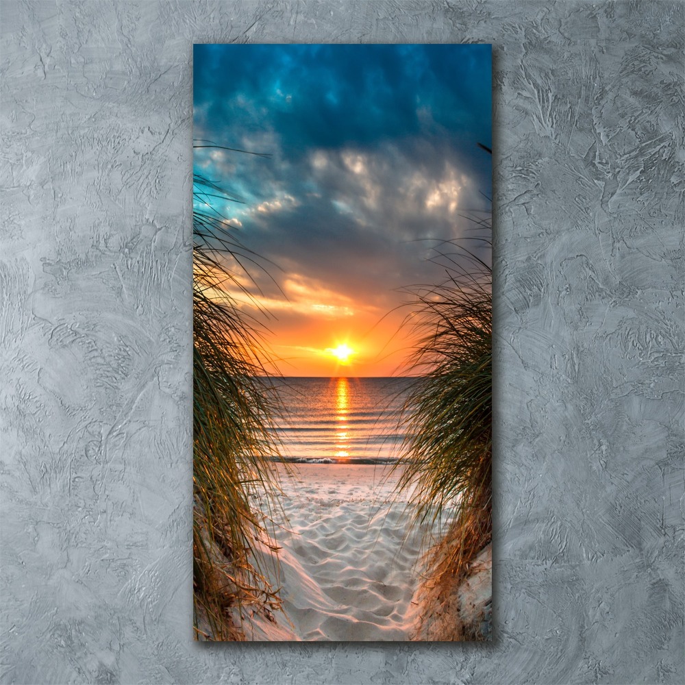 Print on acrylic glass Sunset sea