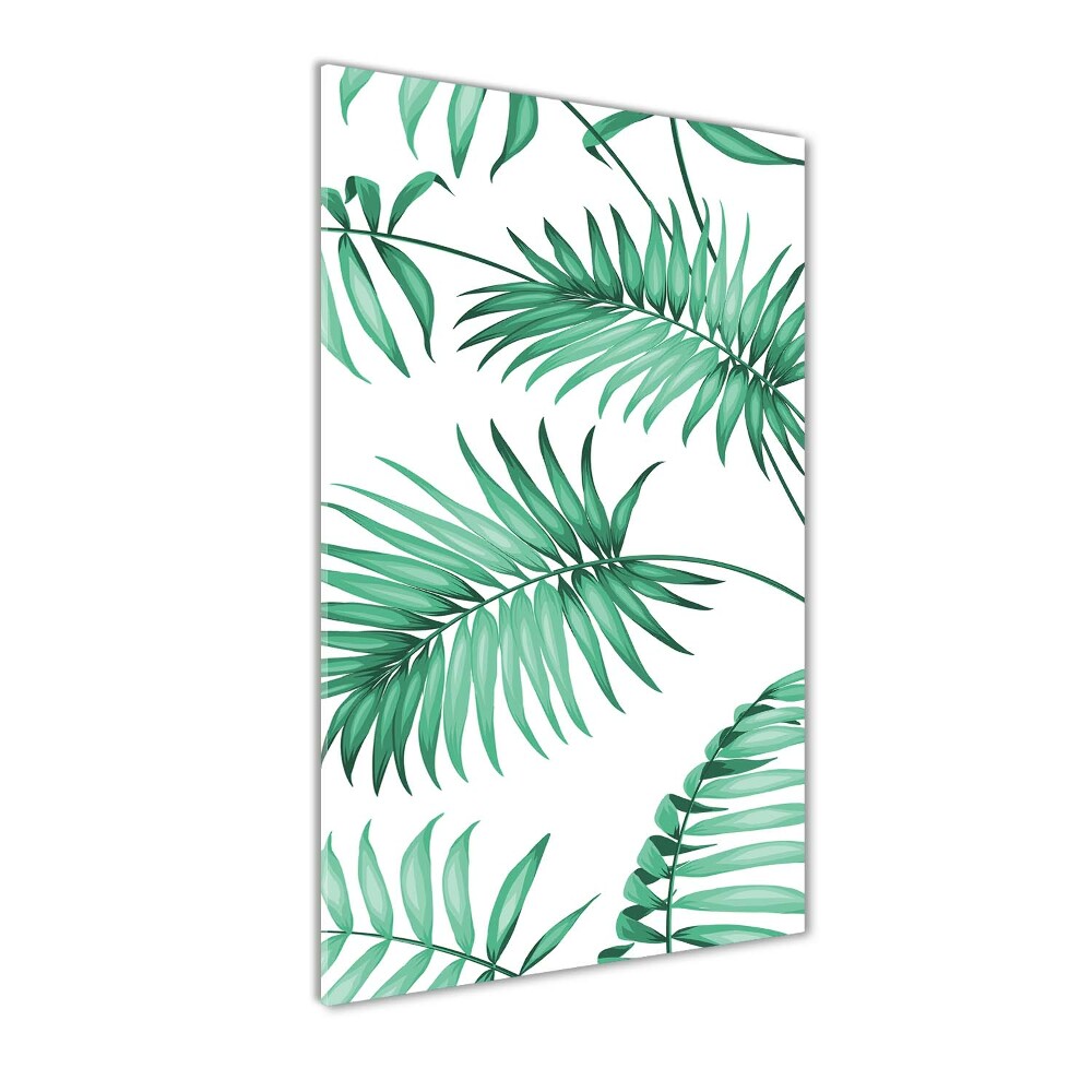 Print on acrylic glass Tropical leaves