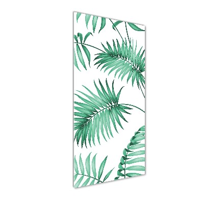 Print on acrylic glass Tropical leaves