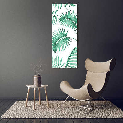 Print on acrylic glass Tropical leaves