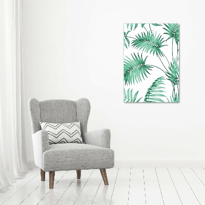 Print on acrylic glass Tropical leaves