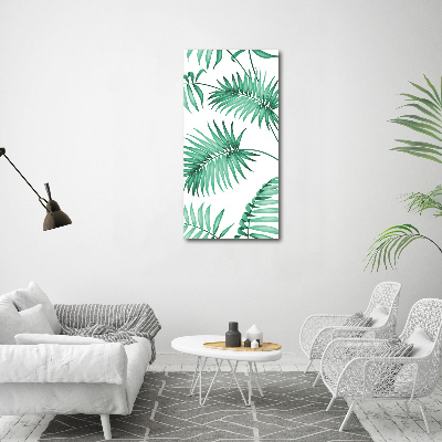 Print on acrylic glass Tropical leaves