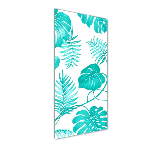 Acrylic print Tropical leaves