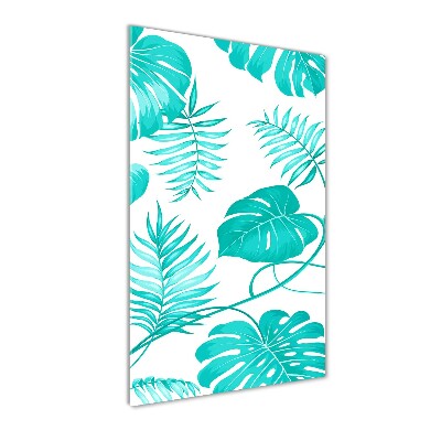 Acrylic print Tropical leaves