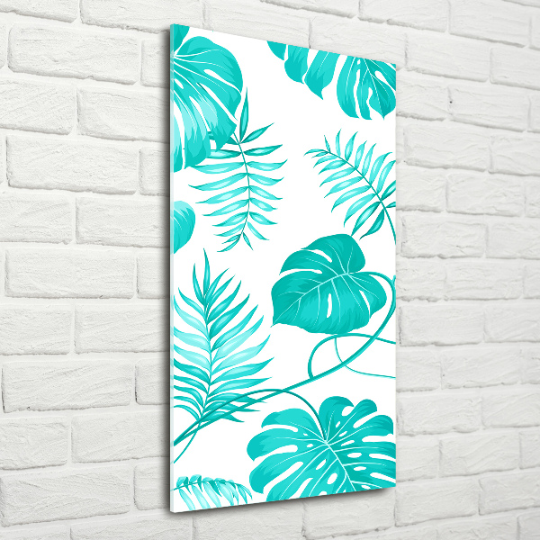 Acrylic print Tropical leaves