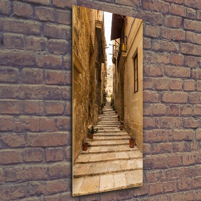 Print on acrylic glass Streets in Malta