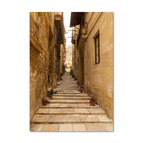 Print on acrylic glass Streets in Malta