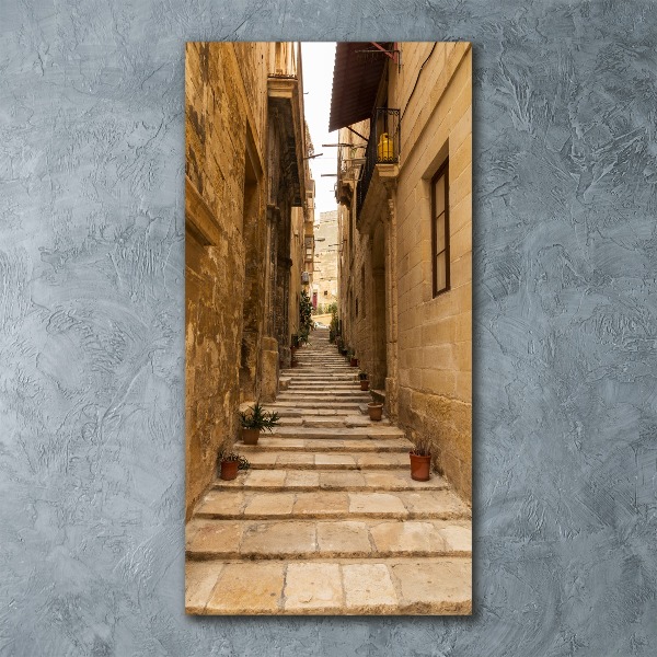 Print on acrylic glass Streets in Malta