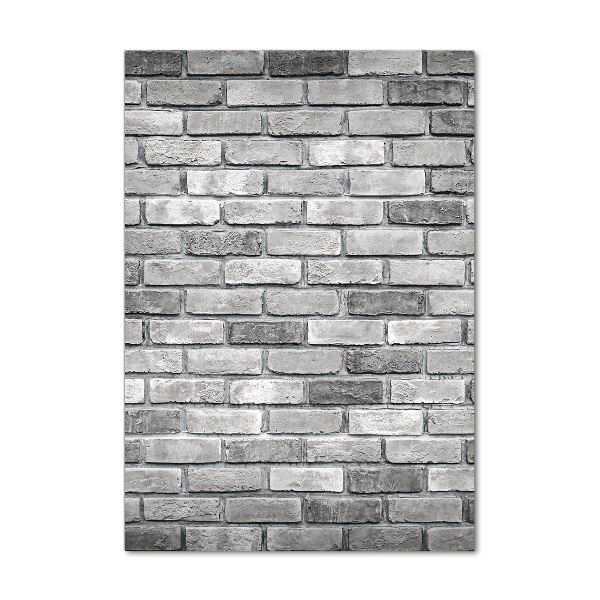 Wall art acrylic Brick wall