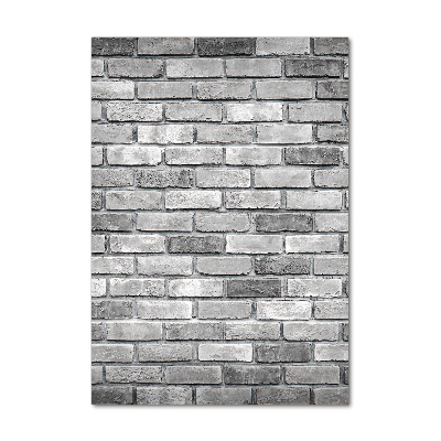 Wall art acrylic Brick wall