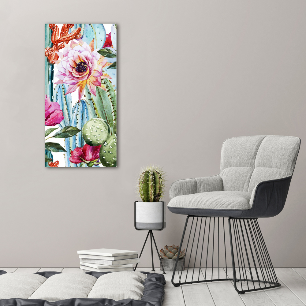 Print on acrylic glass Cacti