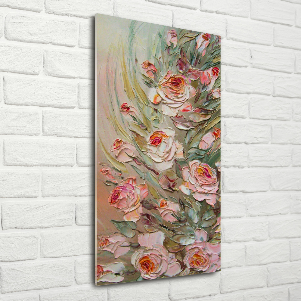 Print on acrylic glass Roses