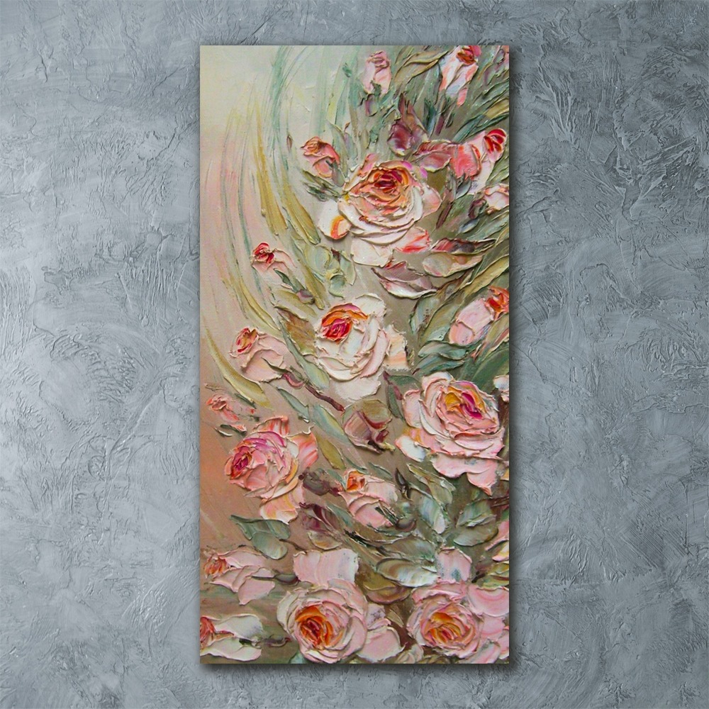 Print on acrylic glass Roses