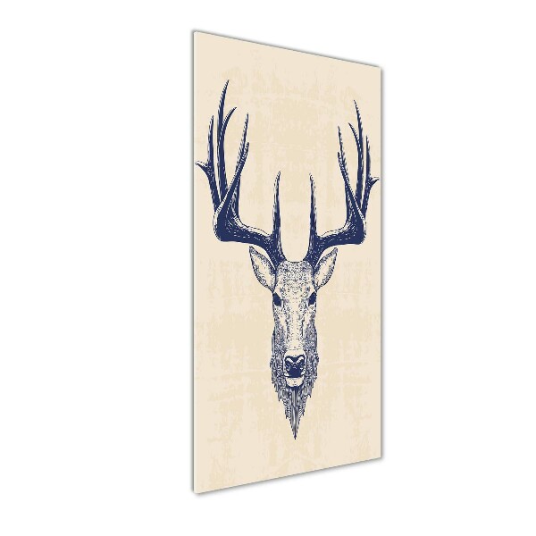 Print on acrylic Deer head