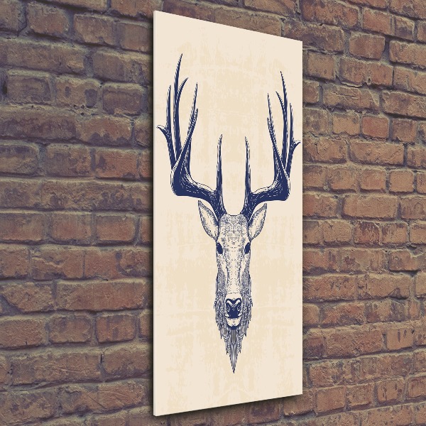 Print on acrylic Deer head