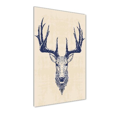 Print on acrylic Deer head