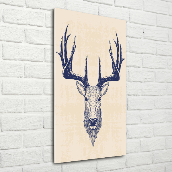 Print on acrylic Deer head