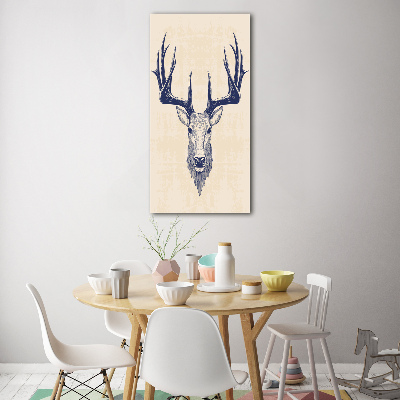 Print on acrylic Deer head