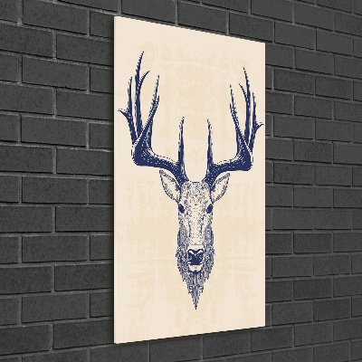 Print on acrylic Deer head