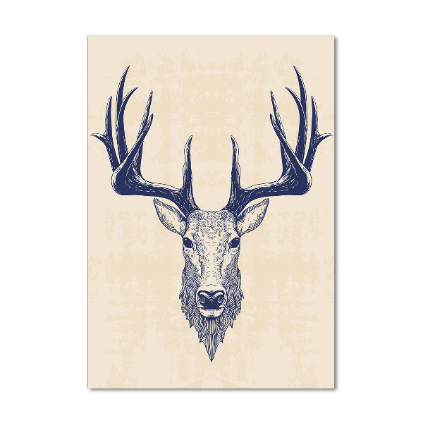 Print on acrylic Deer head