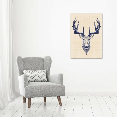 Print on acrylic Deer head