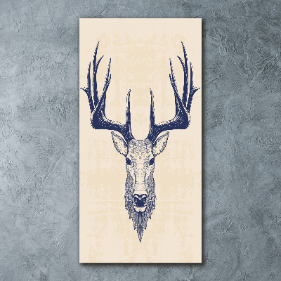 Print on acrylic Deer head