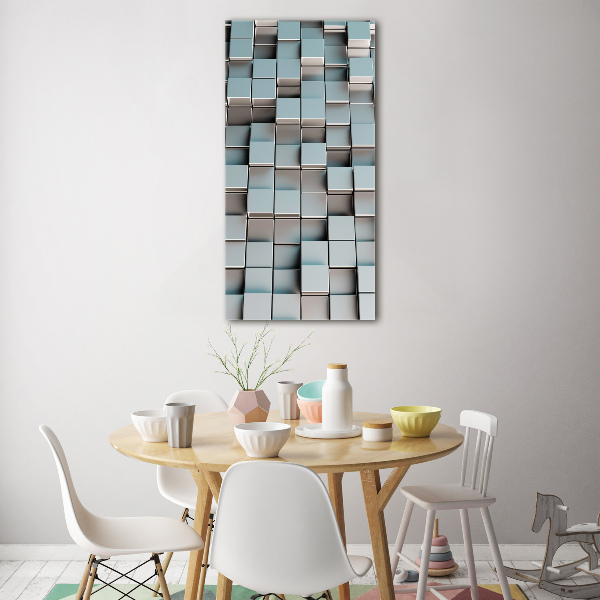 Acrylic wall art Cube wall