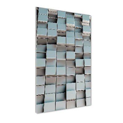 Acrylic wall art Cube wall