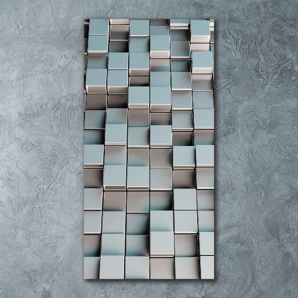 Acrylic wall art Cube wall