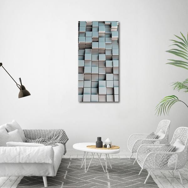 Acrylic wall art Cube wall