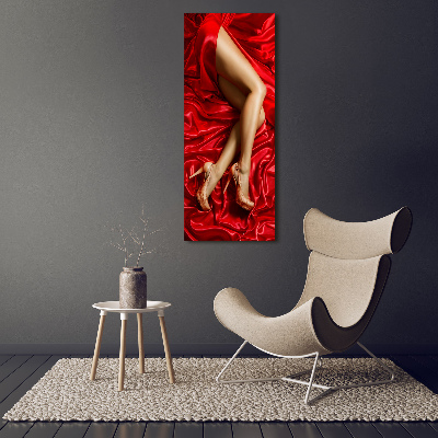 Print on acrylic glass Satin legs