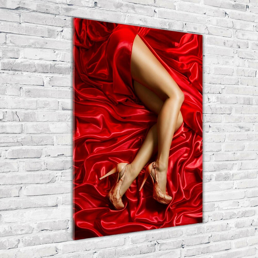 Print on acrylic glass Satin legs