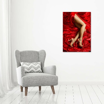 Print on acrylic glass Satin legs