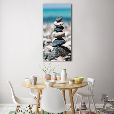 Print on acrylic Stony beach