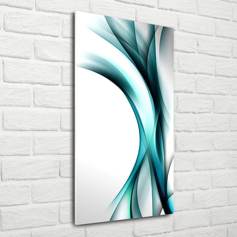 Wall art acrylic Wave abstraction