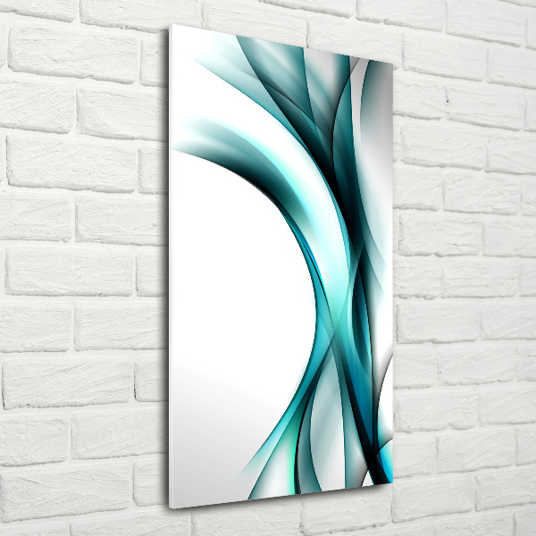 Wall art acrylic Wave abstraction