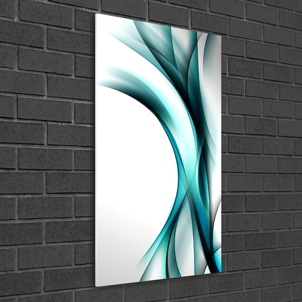 Wall art acrylic Wave abstraction