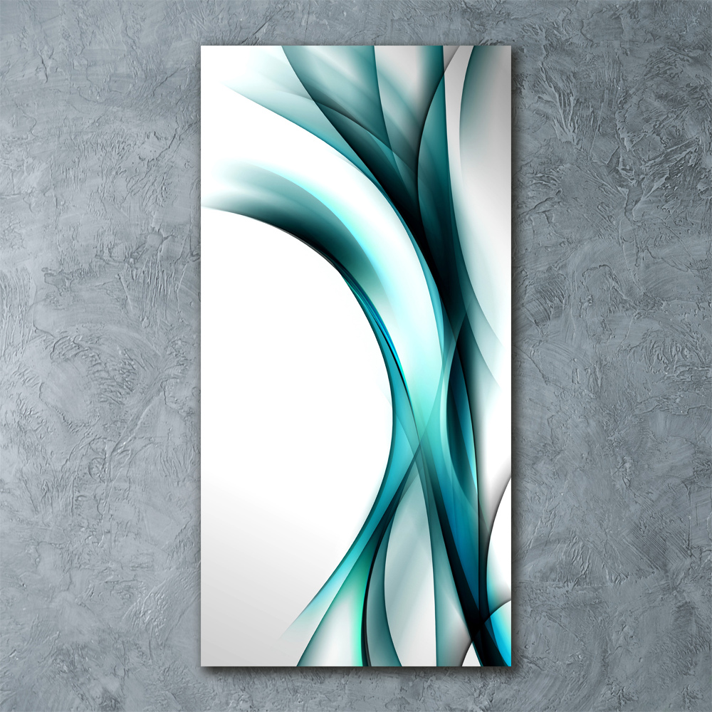 Wall art acrylic Wave abstraction