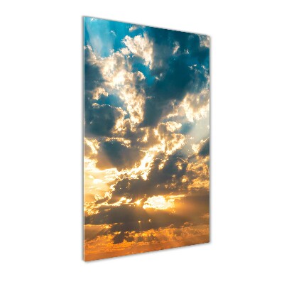 Print on acrylic Clouds in the sky